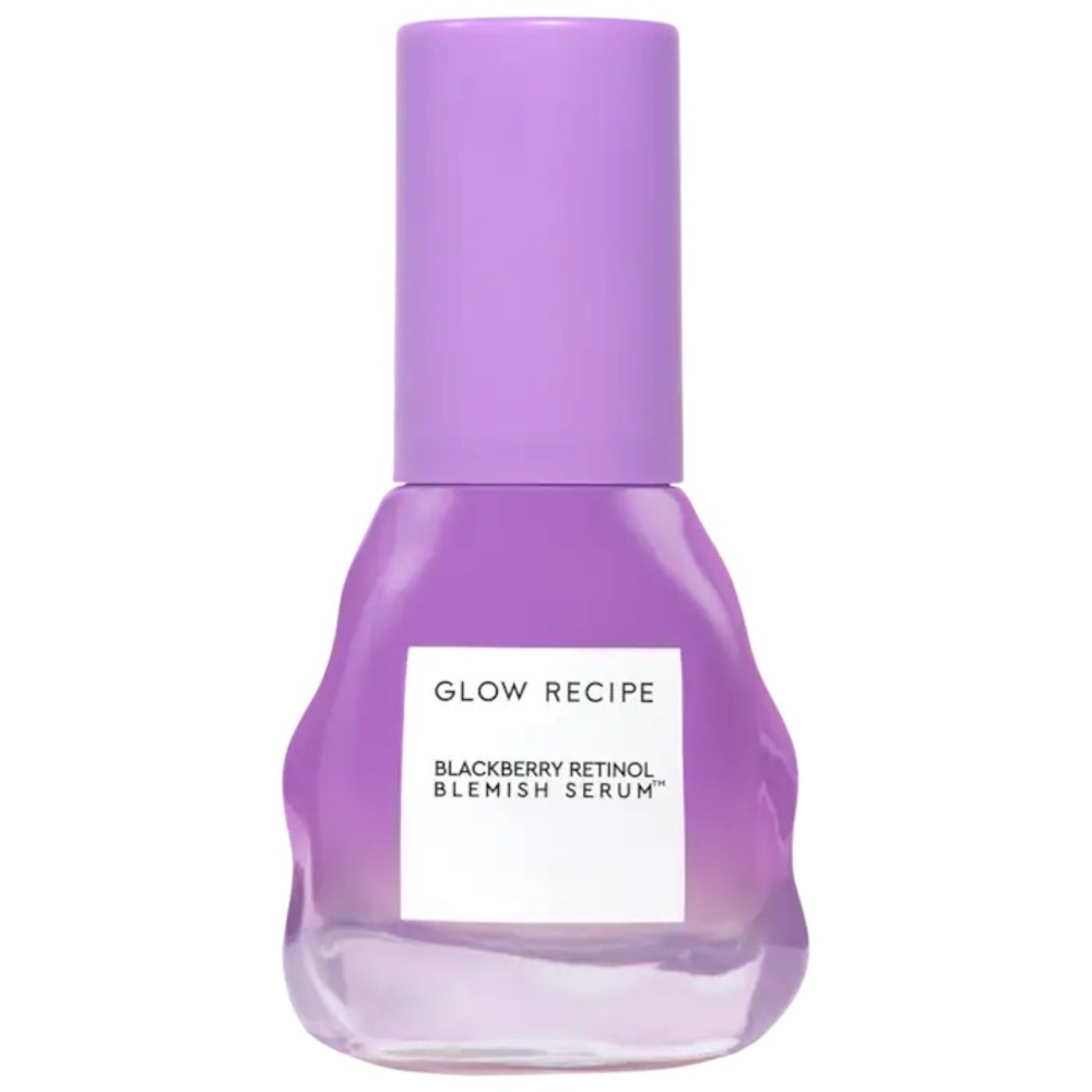Glow Recipe Blackberry Retinol Blemish Serum- vegan, texture, acne, pores, lines